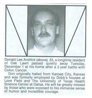 DEC 1 1987 - ANDRICK DONALD